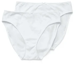 2 Slips, weiß