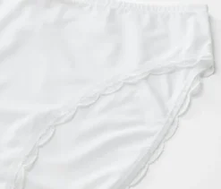 2 Slips, weiß