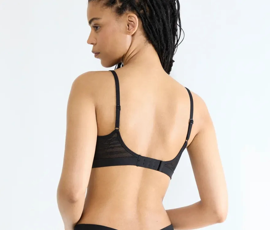 sloggi FREE Evolve PU Lace BH, black