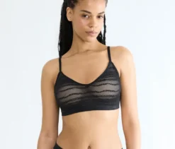 sloggi FREE Evolve PU Lace BH, black