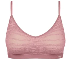 sloggi FREE Evolve PU Lace BH, date night pink