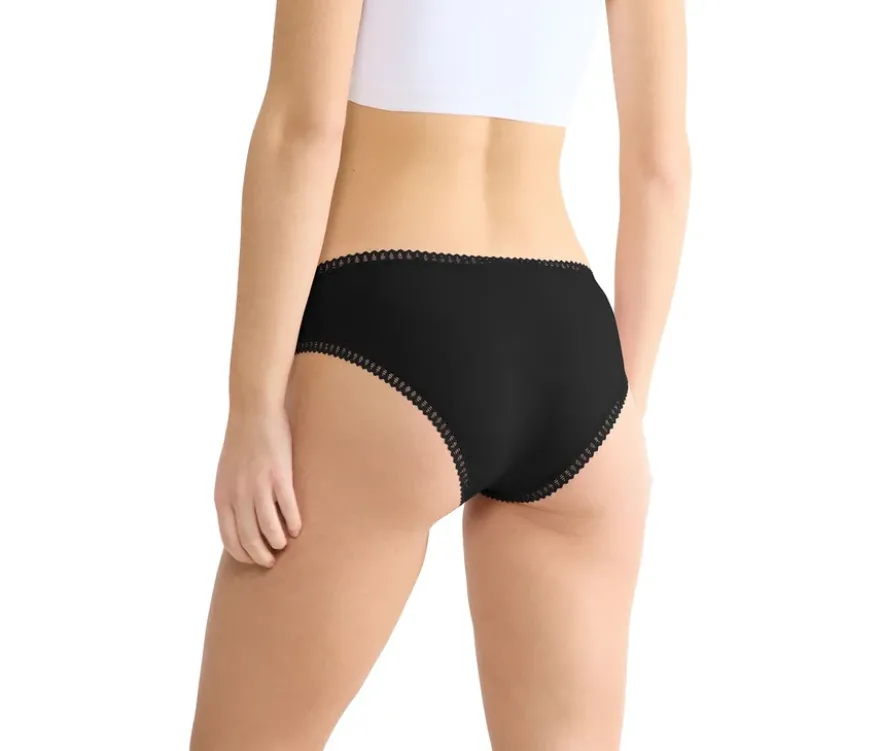 sloggi GO Crush 3P Hipster, black
