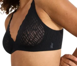 sloggi ZERO FEEL BLISS PUSH-UP BH, black