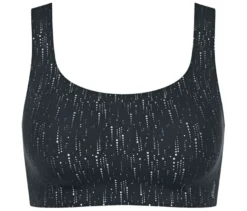sloggi ZERO Feel 2.0 Festive Top, black aop