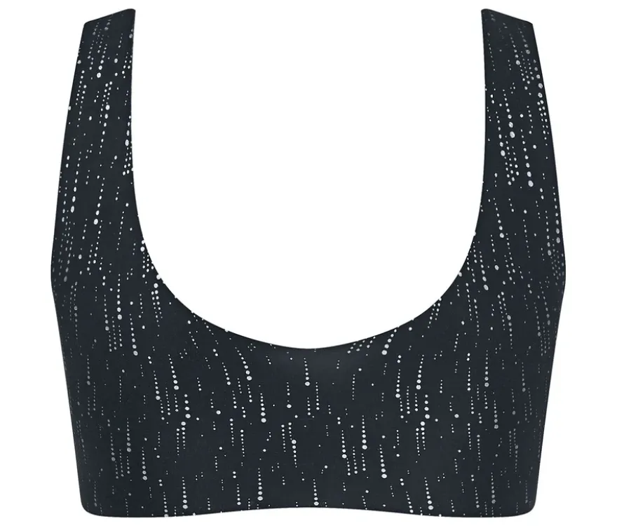 sloggi ZERO Feel 2.0 Festive Top, black aop