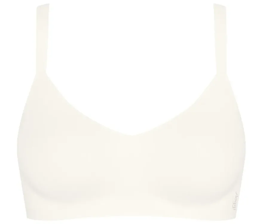 sloggi ZERO Feel Pure Soft bra, silk white