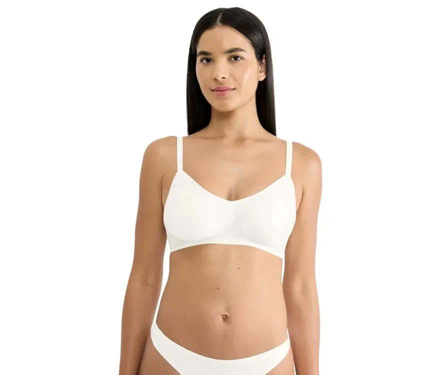 sloggi ZERO Feel Pure Soft bra, silk white