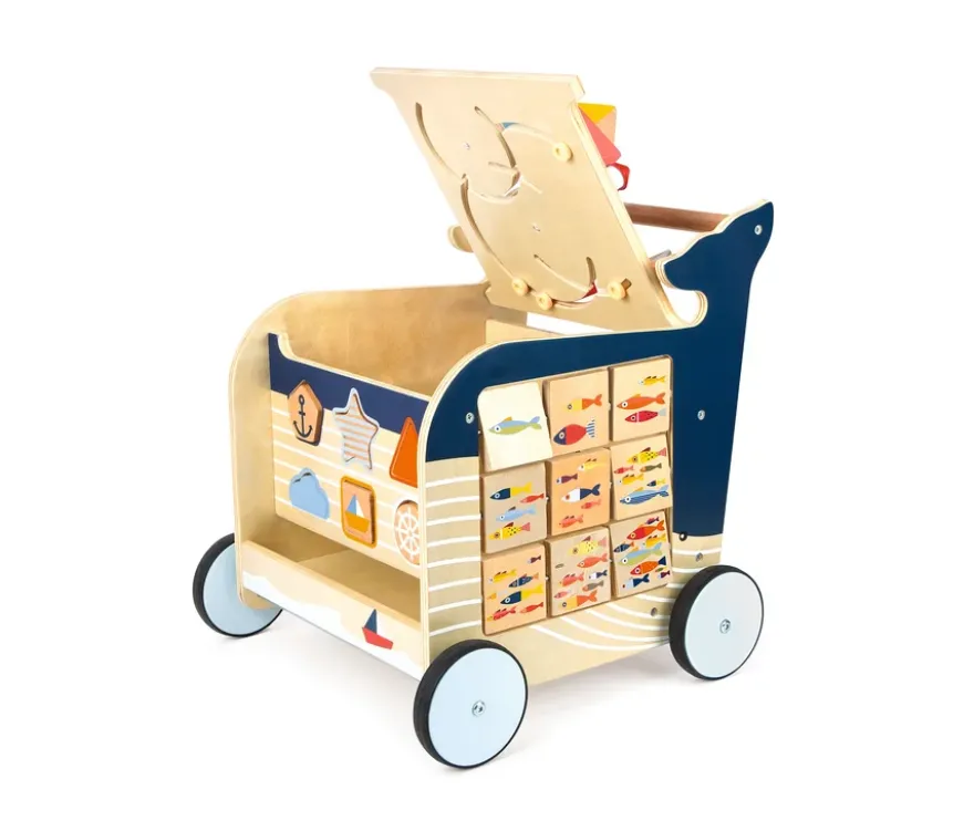small foot Activity Lauflernwagen »Wal«