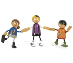 small foot Biegepuppen-Familie mit Baby