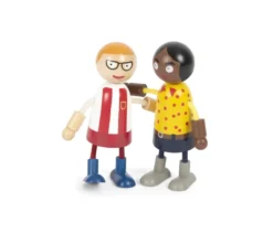 small foot Biegepuppen-Familie mit Baby