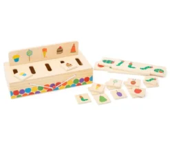 small foot Bildersortierbox »Raupe Nimmersatt«