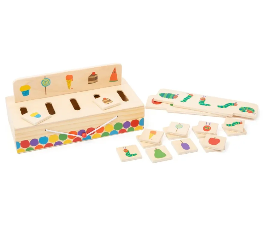 small foot Bildersortierbox »Raupe Nimmersatt«
