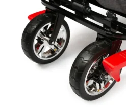 small foot Bollerwagen mit Dach und Regencover
