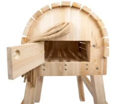 small foot Holzpferd, natur