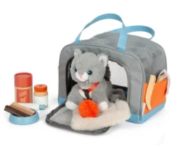 small foot Katze mit Tasche und Pflege-Set