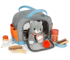 small foot Katze mit Tasche und Pflege-Set
