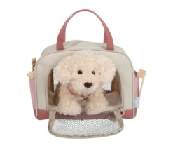 small foot Plüschhund mit Tasche und Pflege-Set