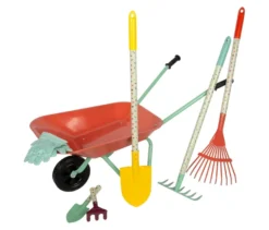 small foot Schubkarre mit Gartenwerkzeug, groß
