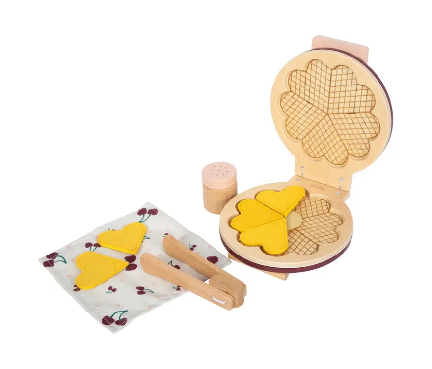 small foot Waffeleisen-Set »tasty«, rot