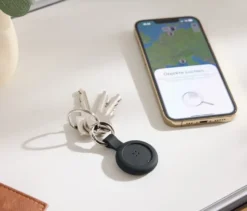 Smart Tracker mit Anhänger, schwarz