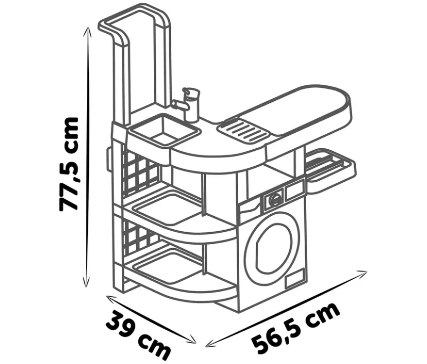 Smoby Waschküche Rowenta