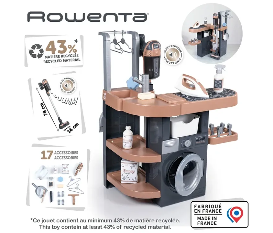 Smoby Waschküche Rowenta