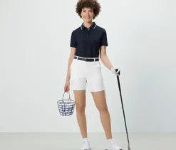 Softshell-Funktionsshorts, weiß