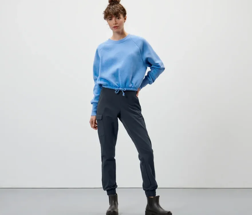 Softshell-Joggpants, navy