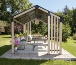 Sojag Pavillon mit Stahldach