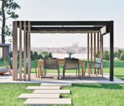 Sojag Pavillon mit Stoffdach