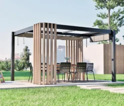 Sojag Pavillon mit Stoffdach
