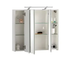 Spiegelschrank »Dorina« mit Licht, 80 cm