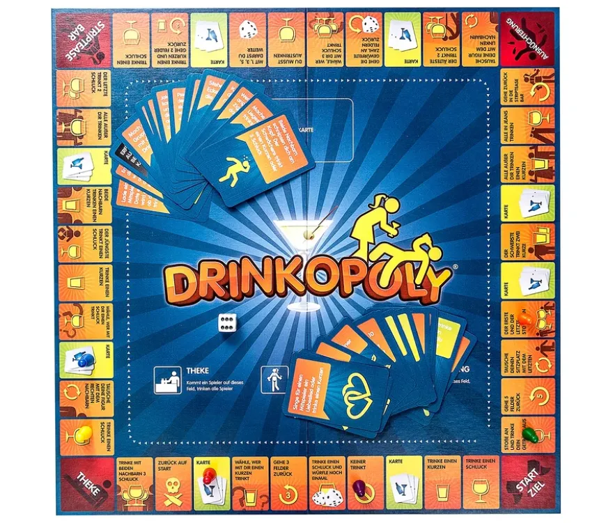 Spiel »Drinkopoly«