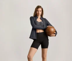 Sportjacke, anthrazit