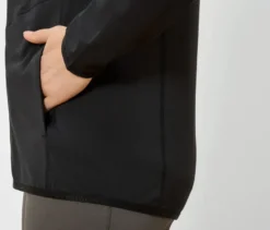 Sportjacke, schwarz