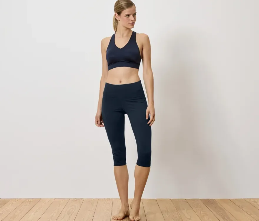 3/4-Sportleggings »ActiveSoft«, navy