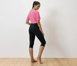 3/4-Sportleggings »ActiveSoft«, schwarz
