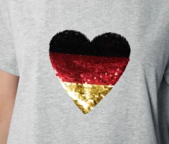 Sportshirt »Fußballliebe«, Herz