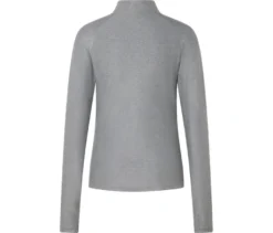 Sportshirt mit Half-Zip, grau
