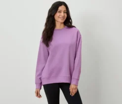 Sport-Sweatshirt, flieder