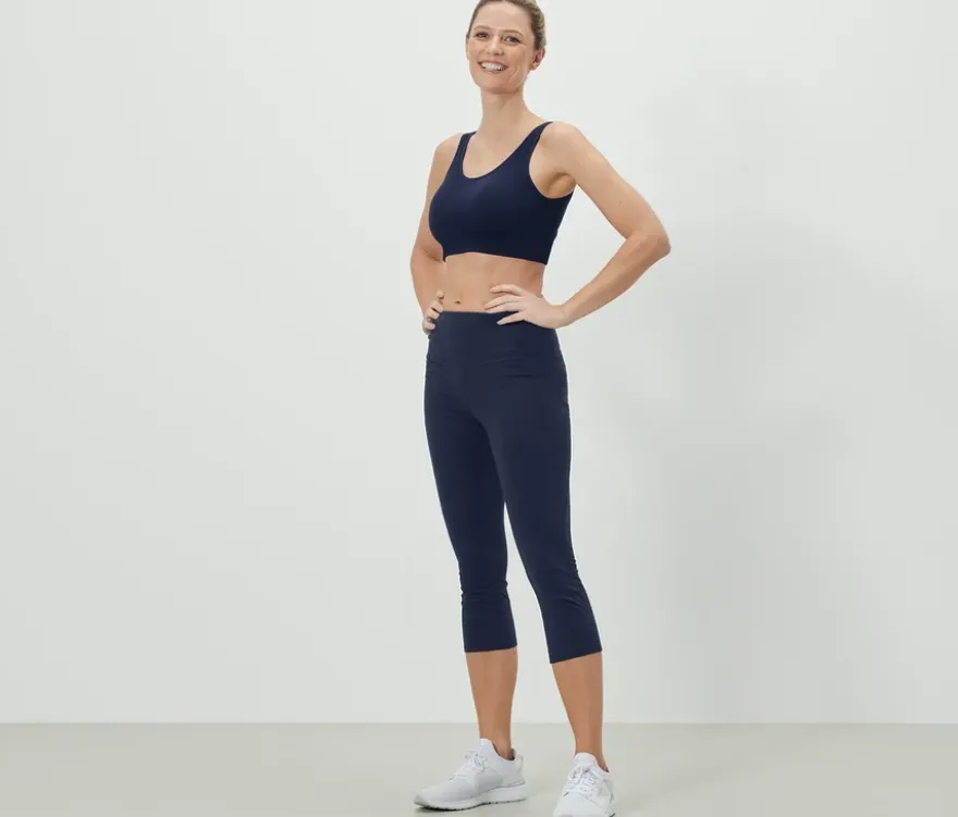 3/4 Sporttight, dunkelblau