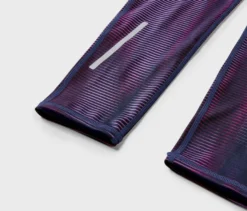 Sporttight, pflaume/lavendel