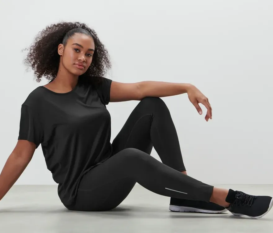 Sporttight, schwarz