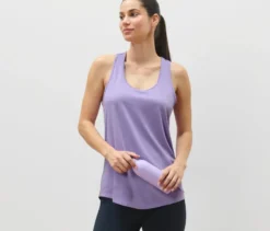 2 Sport-Tops, flieder und orange
