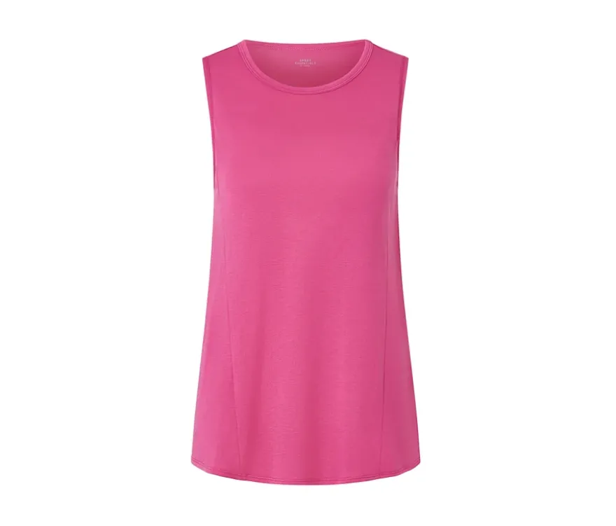2 Sport-Tops, fuchsia und weiß