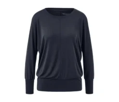 Sport-und-Yogashirt, navy
