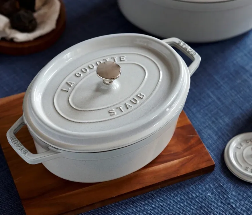 STAUB Bräter »Cocotte 29«, weiß, ca. 4,2 l