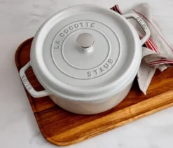 STAUB »Cocotte 26«, weiß, ca. 5,2 l