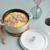 STAUB »Cocotte 24«, weiß, ca. 3,7 l