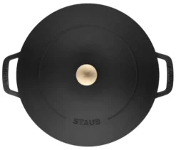 STAUB Gusseisen-Kochtopfset »Stackable«, schwarz